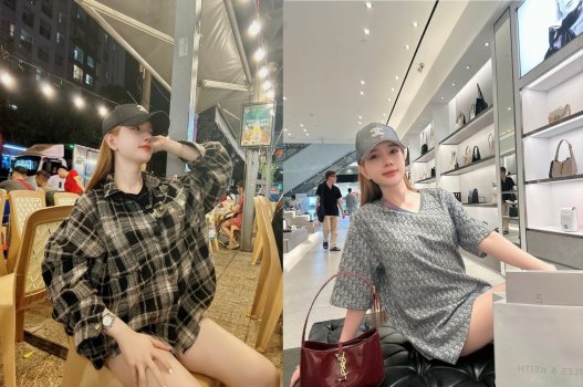 Hương Giang xinh xắn chịch xong đi mua sắm